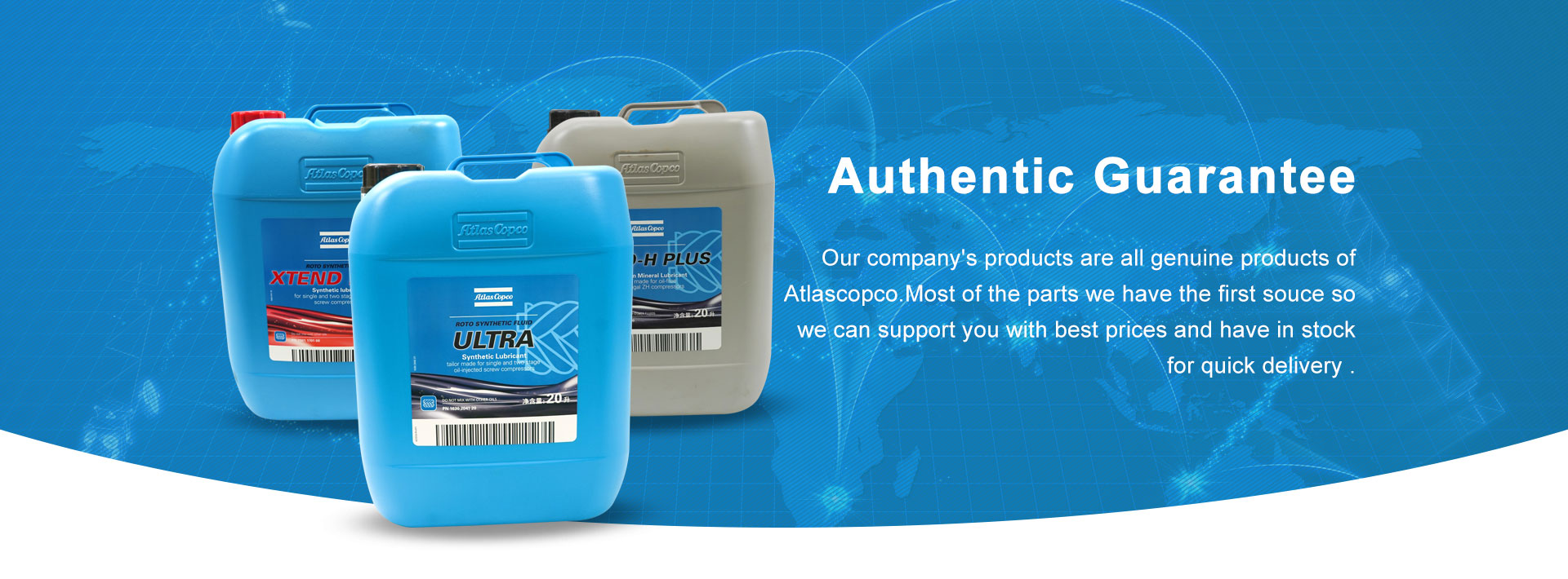 Atlas Copco ຜູ້ຈຳໜ່າຍອາໄຫຼ່ແທ້