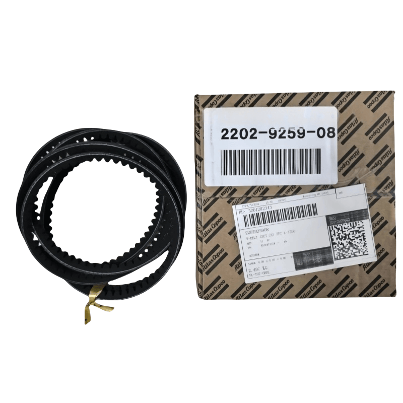 2202925908 ATLAS COPCO V COPCO V-Belt (ຕັ້ງຄ່າ 2 ເທົ່າ) XPZ L = 1250 ac