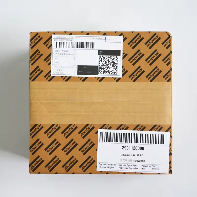 2901126000 Atlas Copco ratload valve ວາວເລື່ອນນ້ໍາມັນແລະເຄື່ອງອັດສະຈັນ