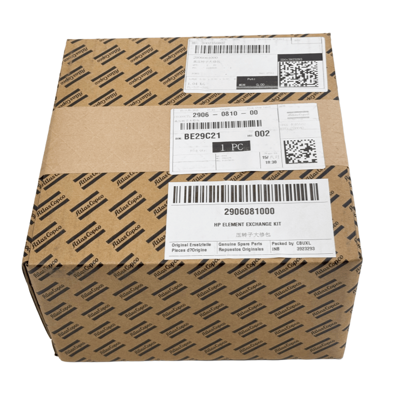 2906081000 Atlas Coplic Copco ຊຸດເຄື່ອງນຸ່ງສໍາລັບອົງປະກອບ HP