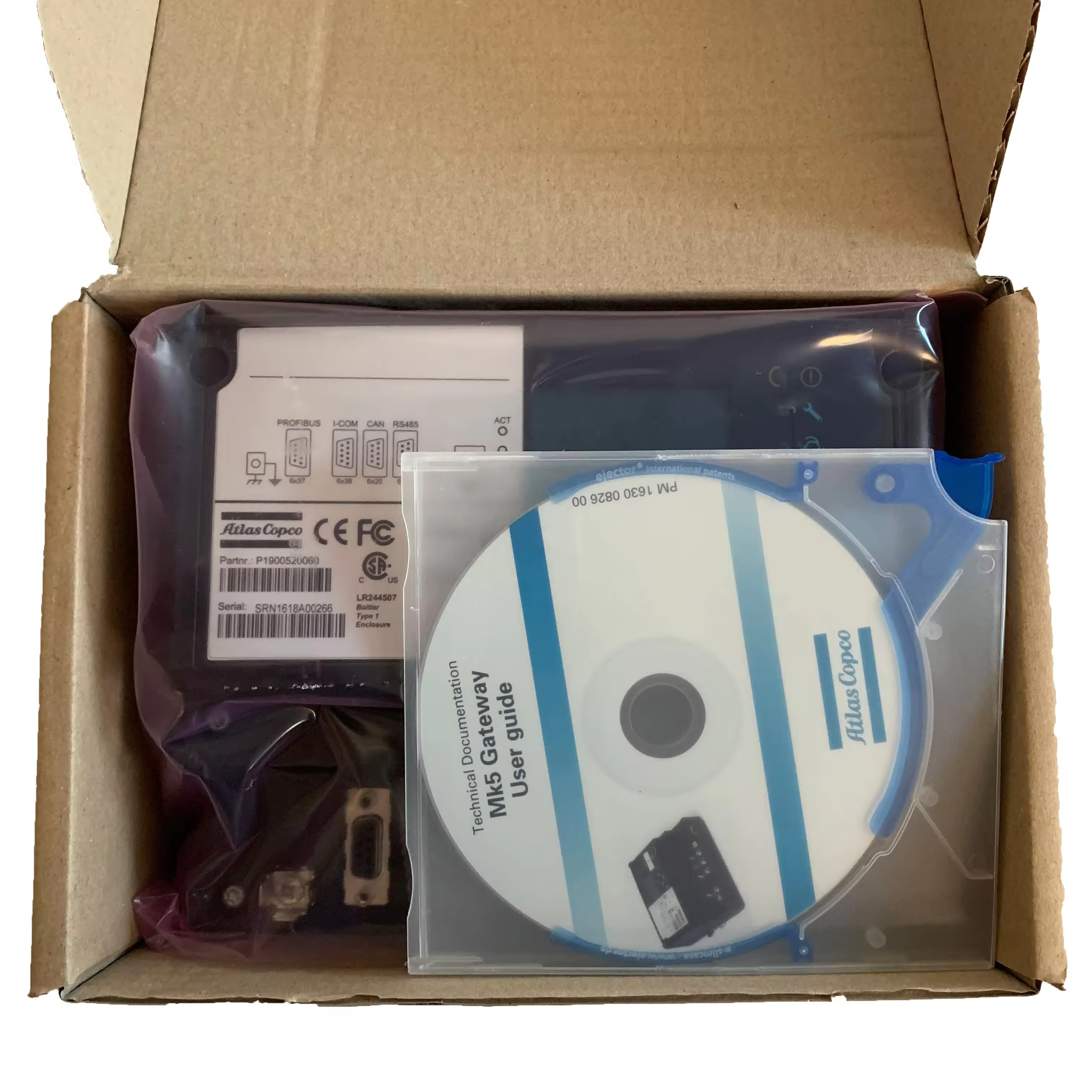 2230006800 atlas estlas air compressor 1900520060 serial modu485 serial port ການຄວບຄຸມພະລັງງານປະຕູ MK5