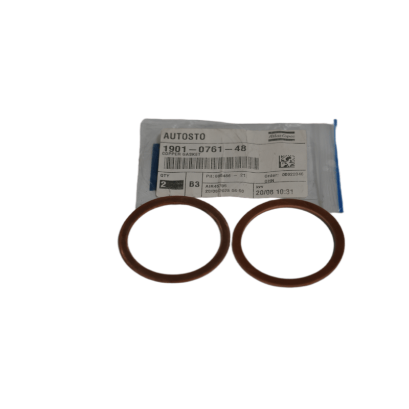 1901076148 Atlas Copco Copper Copper Gasket Gasuine