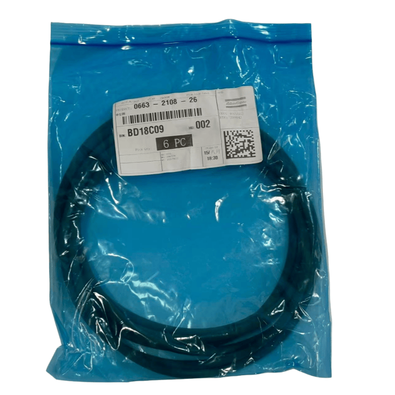 Atlas copco copco ອັດຕະໂນມັດ O-ring 0663210826 ຕົ້ນສະບັບ